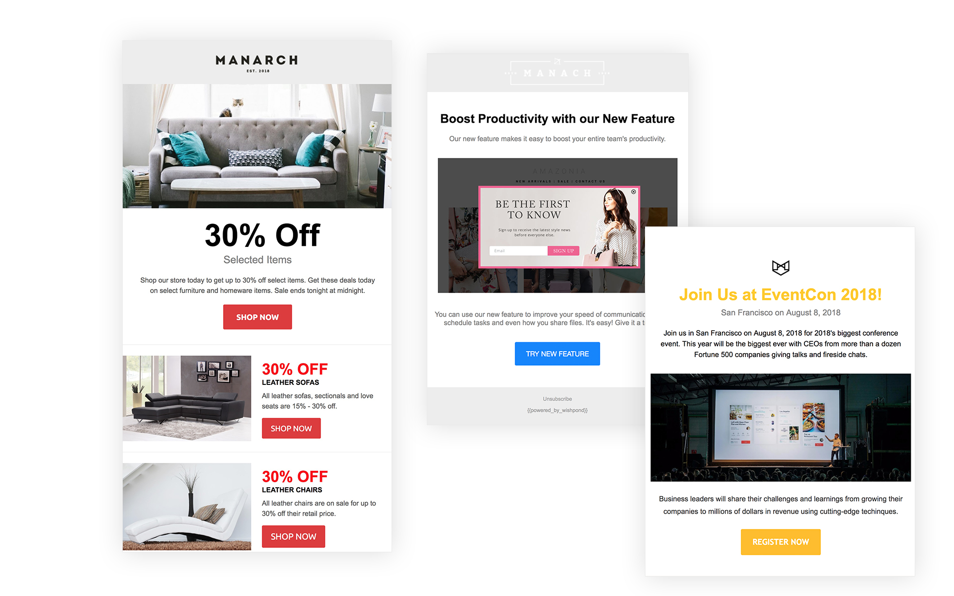 email newsletter templates editor