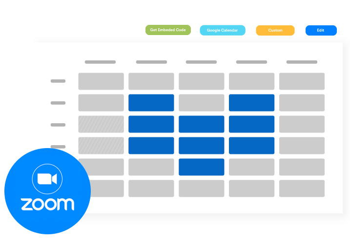 Connects seamlessly with Zoom